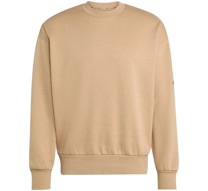 Pánská mikina Essentials Loose Fit 3 Logo béžová pánská model 21493238 - ADIDAS