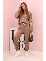 Komplet mikina + kalhoty masełko fango Komplet mikina + kalhoty masełko fango