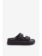 Dámské Pěnové Žabky Na Platformě Černé Melorea Dámské Pěnové Žabky Na Platformě Černé Melorea