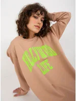 Halenka VI BL model 20742202 béžová a růžová - FPrice Halenka VI BL model 20742202 béžová a růžová - FPrice