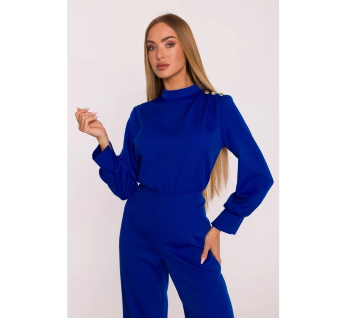 M879 Kombinéza se stojáčkem - královská modř