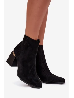 Boty na podpatku model 217191 Step in style