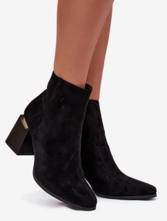 Boty na podpatku  model 217191 Step in style