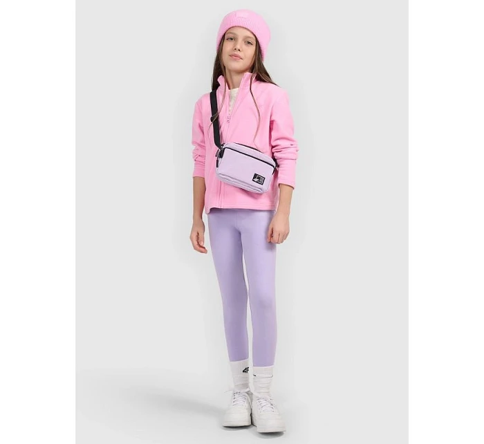 Dívčí fleece s kapucí model 22071473 - 4F