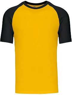 K 330 Baseballové tričko model 22507323 yellow/black - Kariban