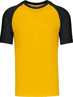 K 330 Baseballové tričko model 22507323 yellow/black - Kariban