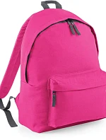 BagBase BG 125 Originální módní batoh 52.0125 fuchsia/graphite grey