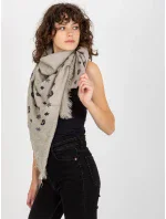 Šátek AT CH  šedý model 17967009 - FPrice