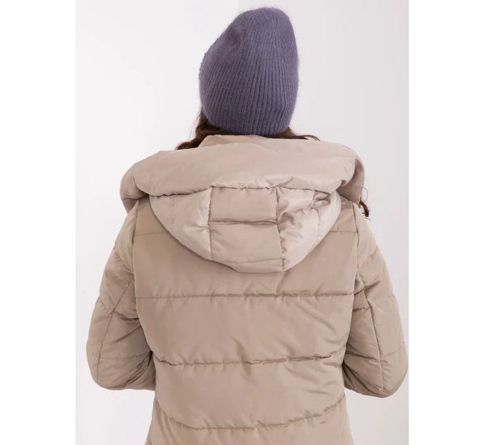 Czapka AT CZ model 19018665 grafitowy - FPrice Czapka AT CZ model 19018665 grafitowy - FPrice