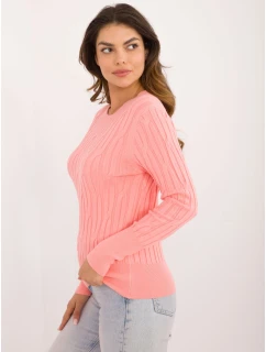 Sweter AT SW  brzoskwiniowy model 20493363 - FPrice