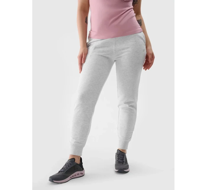 Dámské tepláky typu jogger 4F - šedé