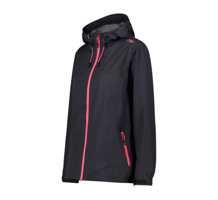 CMP dámská bunda Fix Hood bunda do deště černá (39X6636-01UE)