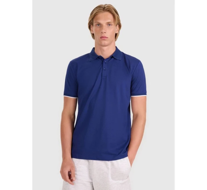 Pánské polo tričko regular 4F 4FRSS25TPTSM633-31S pánské