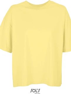 SOL'S Boxy Women Dámské oversize tričko 25.3807 light yellow