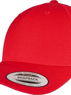 Flexfit 5789M 5 panelová Snapback kšiltovka 55.5789 red