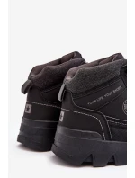 Mužské trekové boty Černé Big Star MM174016