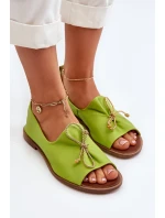 Dámské kožené baleríny model 21652455 - Zazoo Dámské kožené baleríny model 21652455 - Zazoo