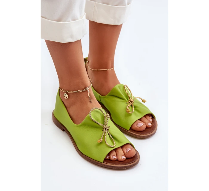 Dámské kožené baleríny model 21652455 - Zazoo Dámské kožené baleríny model 21652455 - Zazoo