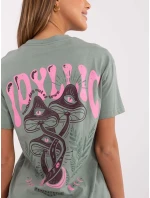 Tričko model 20941878 pistácie - FPrice Tričko model 20941878 pistácie - FPrice