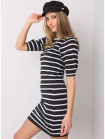 Šaty TW SK G 091.40 černobílých Šaty TW SK G 091.40 černobílých