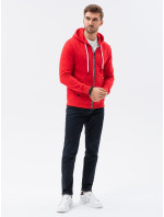 Pánská mikina Sweatshirt model 17256434 Červená - Ombre