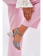 Sandály na podpatku  model 213012 Step in style