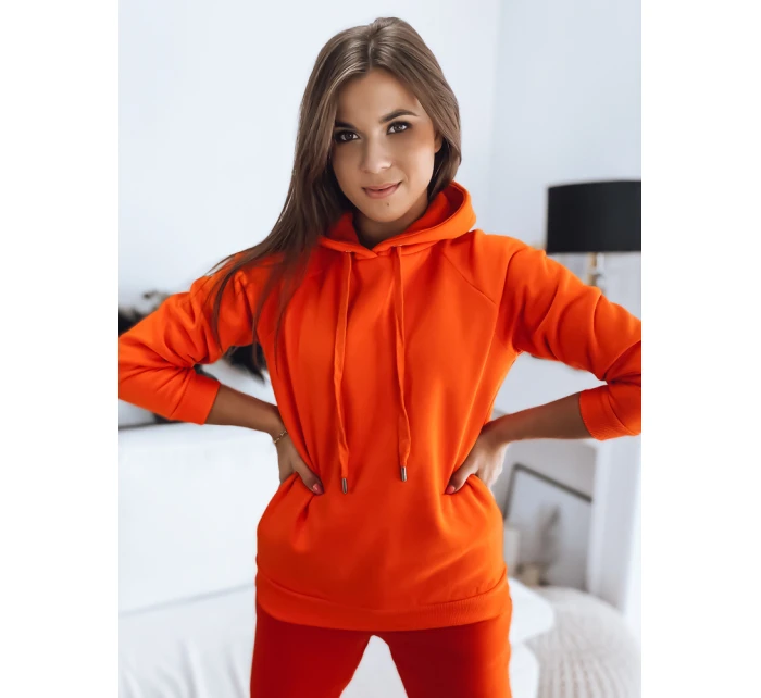 Dámská mikina POLINA oranžová FashionStreet BY1142