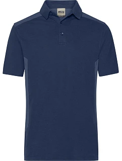 Daiber JN 1826 Pánské pracovní piqué polo "Strong" 02.1826 navy/navy