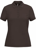 K 255 Dámské piqué polo model 22430848 chocolate - Kariban K 255 Dámské piqué polo model 22430848 chocolate - Kariban