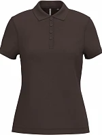 Kariban K 255 Dámské piqué polo 20.K255 chocolate