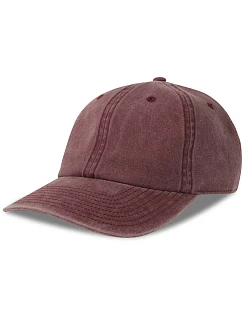Atlantis Headwear Digg-S 6 panelová vintage kšiltovka 33.0265 burgundy