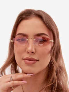 Dámské sluneční brýle Růžové