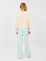 Spodnie MI SP model 21944690 mietowy - FPrice