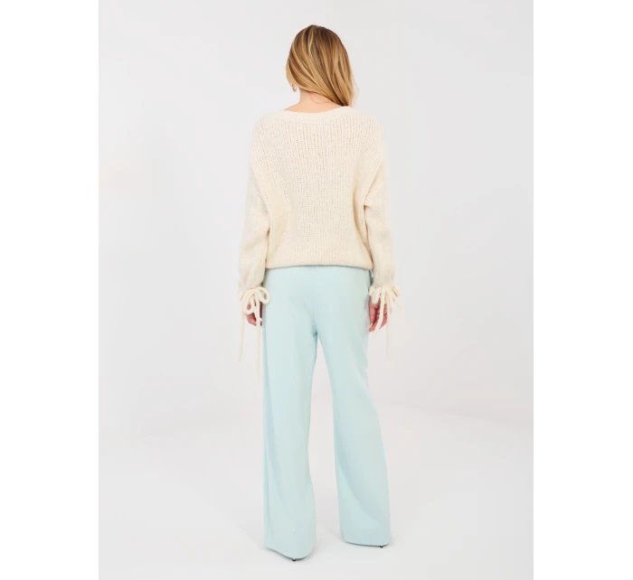 Spodnie MI SP model 21944690 mietowy - FPrice