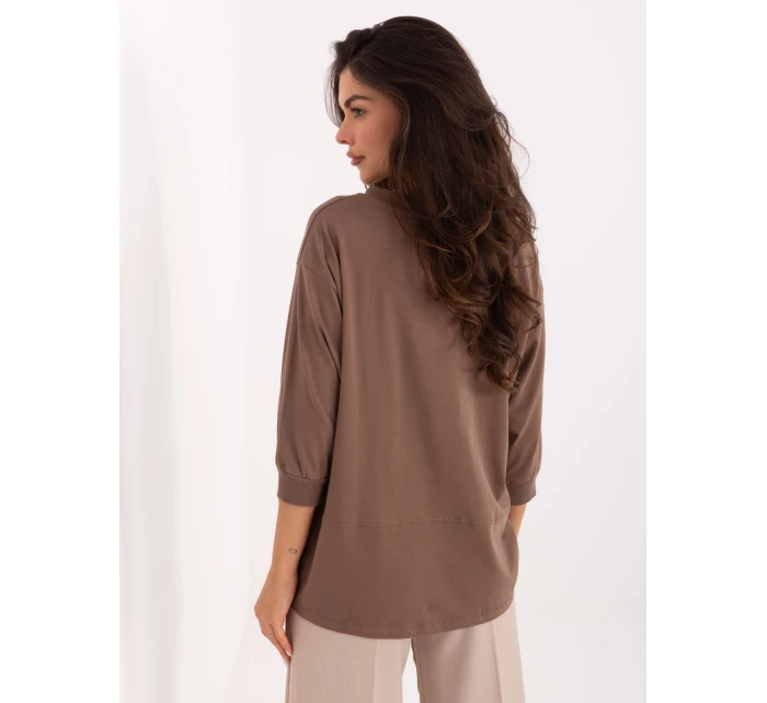Bluzka RV BZ model 21393061 brązowy - FPrice