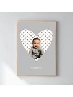 Personalizovaný magický fotoobraz v rámu - 50x70 - výřez fotky na podkladu Personalizovaný magický fotoobraz v rámu - 50x70 - výřez fotky na podkladu
