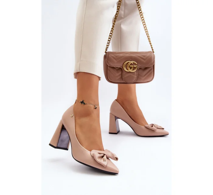 Lodičky na sloupku model 193388 Step in style