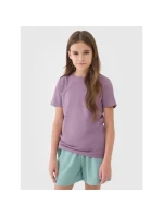 Dívčí hladké tričko 4F 4FJWSS25TTSHF2177-51S Dívčí hladké tričko 4F 4FJWSS25TTSHF2177-51S