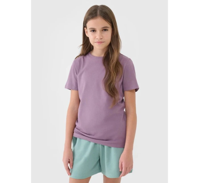 Dívčí hladké tričko 4F 4FJWSS25TTSHF2177-51S Dívčí hladké tričko 4F 4FJWSS25TTSHF2177-51S