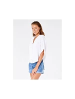 Košile RIP CURL Premium Surf S/S Shirt, bílá