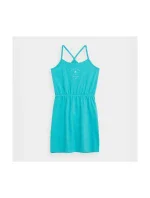 Dívčí šaty pro mládež 4FJSS23TDREF026 46S - 4F