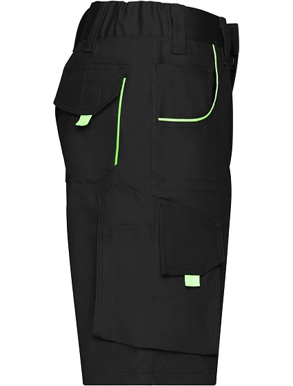 JN (4260) Pracovní bermudy Color 02.0 black/lime green model 22492956 - Daiber JN (4260) Pracovní bermudy Color 02.0 black/lime green model 22492956 - Daiber