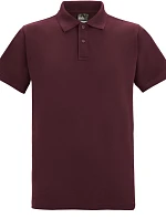 Regatta TRS 101 Unisex piqué polo z těžké bavlny 36.S101 burgundy