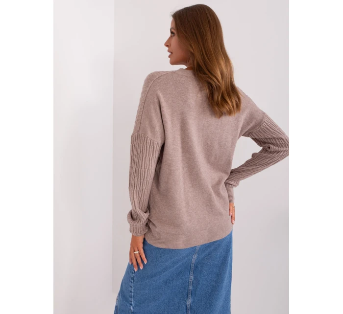 Jumper AT SW 2338.14P tmavě lila