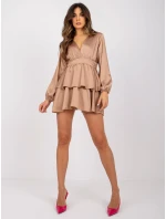 Šaty DHJ SK 15178.45P béžová