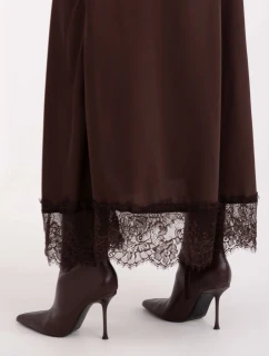 Spódnica MI SD  ciemny brązowy model 21749784 - FPrice