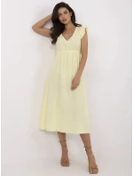 Sukienka MI SK model 21133008 jasny żółty - FPrice