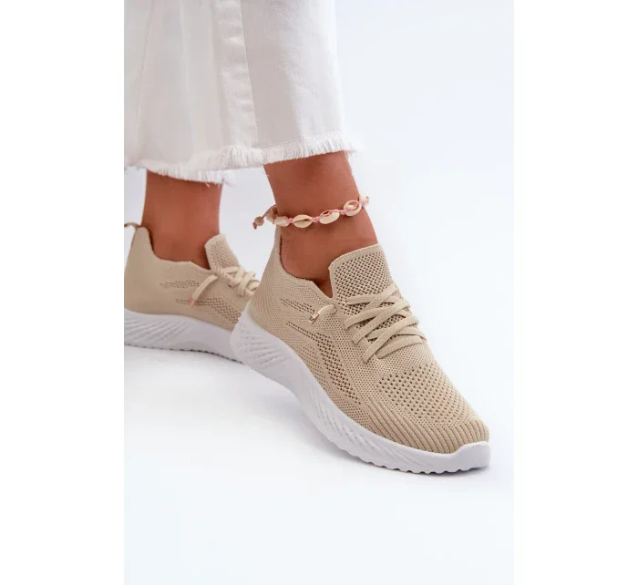 Béžová dámská nazouvací sportovní obuv Jagelia Béžová dámská nazouvací sportovní obuv Jagelia