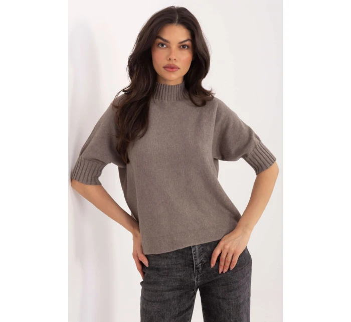 Svetr s krátkým rukávem model 222444 Italy Moda Svetr s krátkým rukávem model 222444 Italy Moda