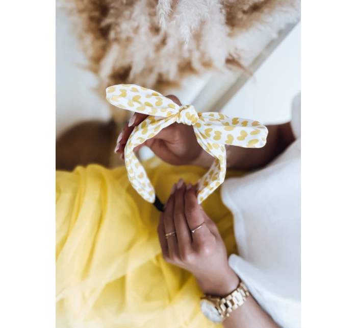 Dámská čelenka ONTARIO žlutá FashionStreet HY0033